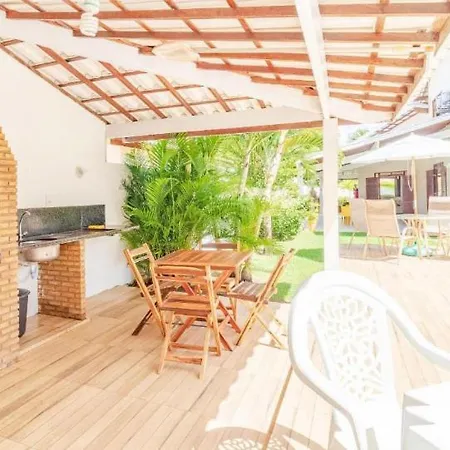 Guarajuba - Casa Em Condominio Corais A 200 Metros Da Praia Camacari Exterior photo
